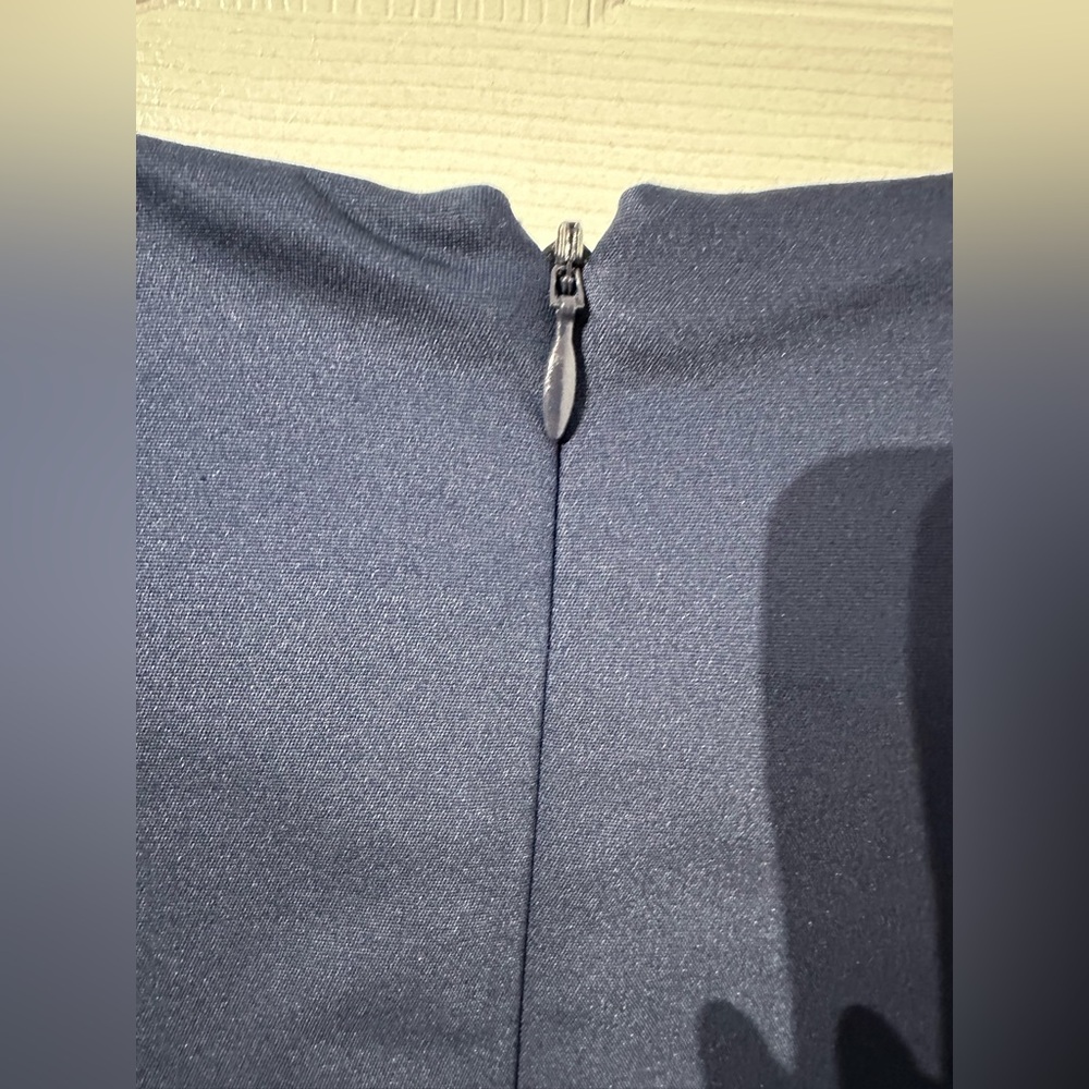 J. Crew Elegant Navy Blue Dress size 0 - Picture 14 of 16